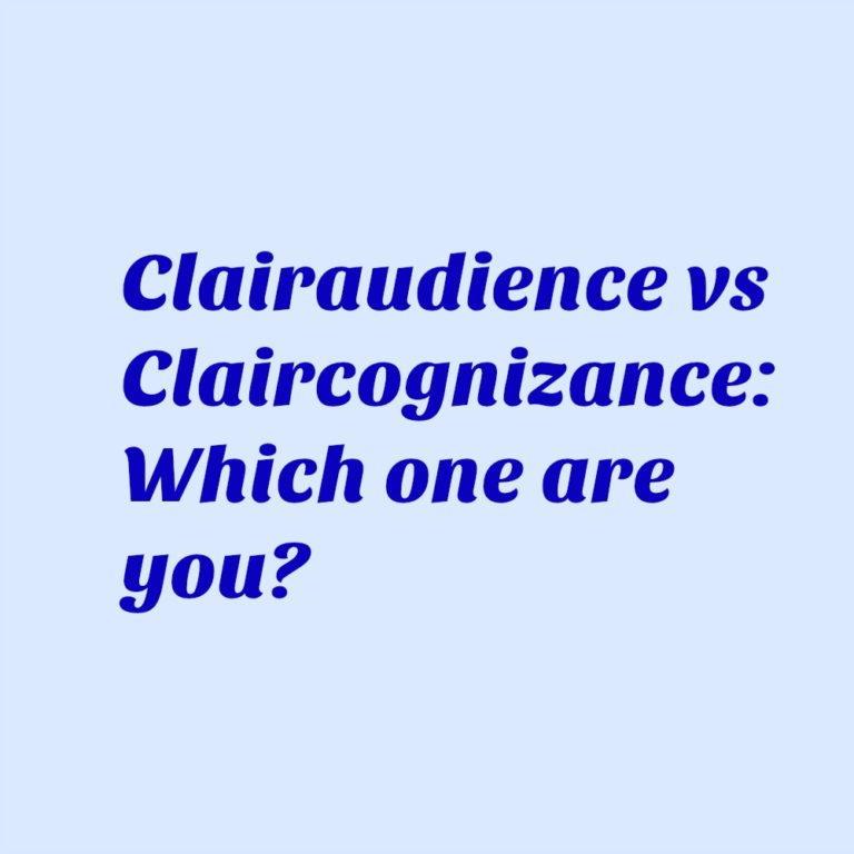 Clairaudience vs Claircognizance: How to tell the difference
