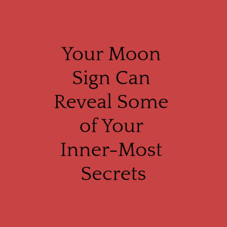 What Your Moon Sign Can Tell You