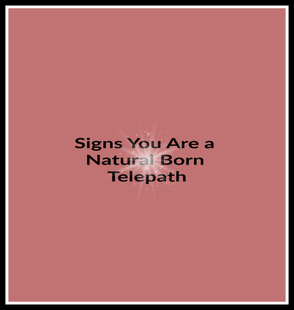 telepathic abilities