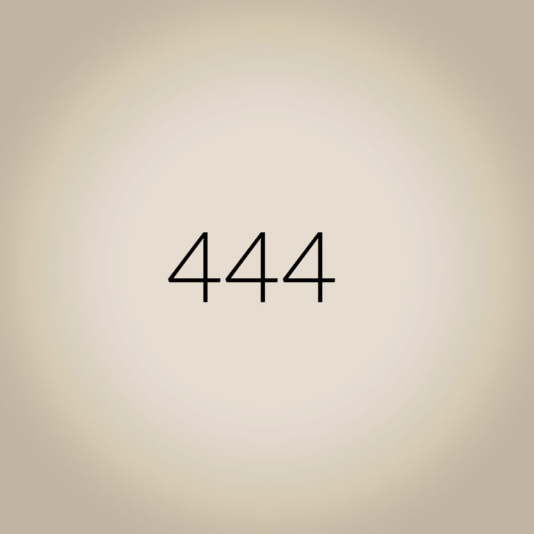 What to Do When You Keep Seeing the Number 444