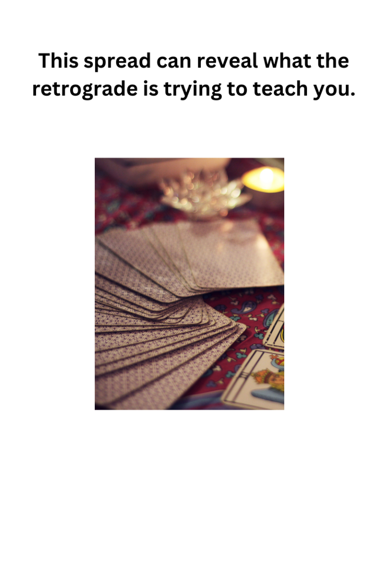 A tarot spread for Mercury Retrograde (and other retrograde periods)